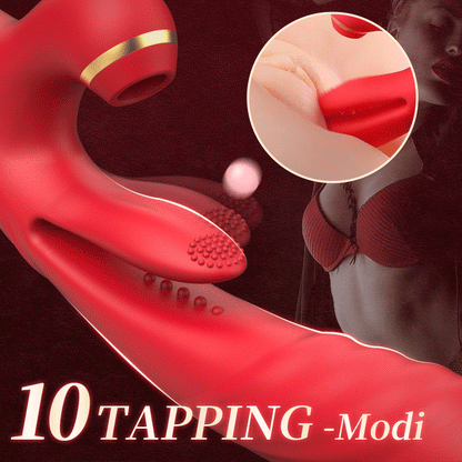 3 Schieben & Vibration 7 Saugen 10 Klopfen G-Punkt-Vibrator
