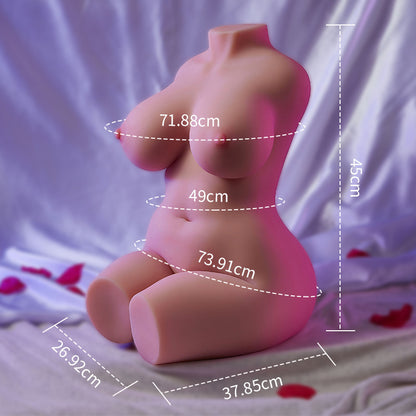 Manlis verführerisch lebensechte Sexpuppe 14 kg