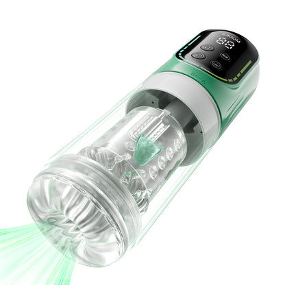 Heaven - 5-in-1 Automatischer Masturbator Rotierend Stoßend Saugend Vibrierend Leckend Stroker