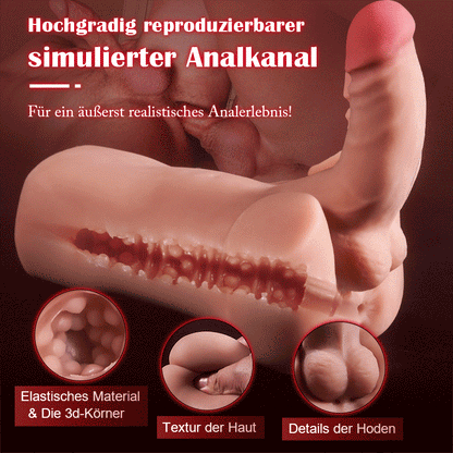 Mörser Zwei-in-Eins Penis Replikat 0,94kg