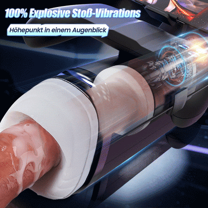 Acmejoy Turbo - 10-Modus Explosiver Stoß-Stroker – Immersives Gamepad-Design mit Handyhalter