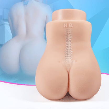 Realistischer Vibrator mit Saugnapf und Geräusch, einführbar bis 12 cm