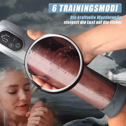 Moss - 4-in-1-Vakuum-Penispumpe mit mehreren Trainingsmodi