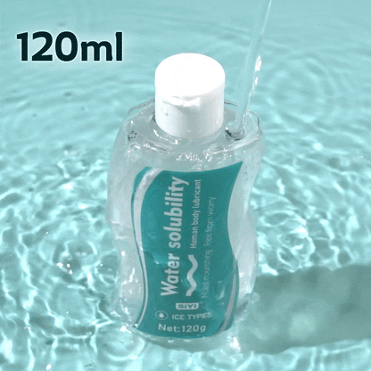 SiYi Ice Sensation Kühlendes Gleitmittel auf Wasserbasis – für intensive Intimität und Sexspielzeug (120 g)