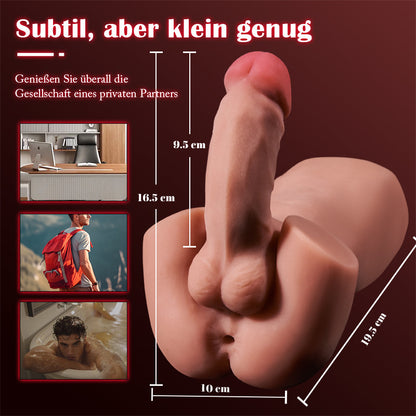 Mörser Zwei-in-Eins Penis Replikat 0,94kg
