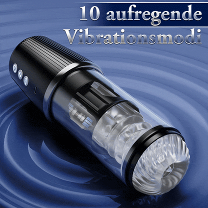【Datenschutzverpackung】6-in-1 Masturbator 5-Rotation, Saugfunktion, 7-Vibration, Vakuumklemmung, Penis-Massagegerät