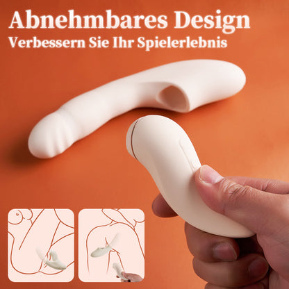 SVAKOM 4 IN 1 APP-Steuerung Stoßen Saugen Heizen G-Punkt-Vibratoren Abnehmbarer Saugstimulator