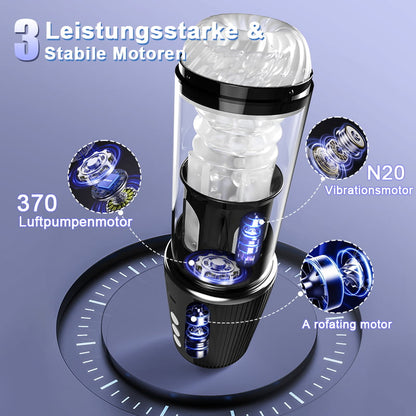 5 Rotierend 5 Lutschend 7 Vibrierend Masturbation & Training 2 IN 1