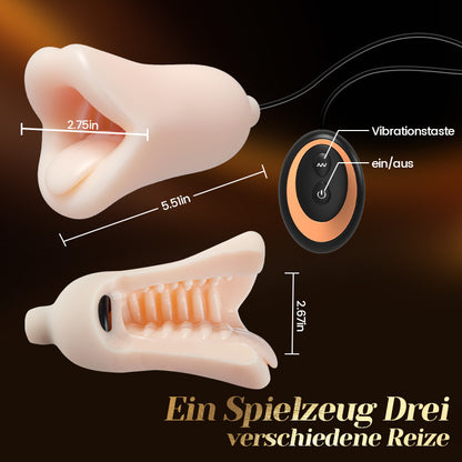 Reina - 10 Vibrations-Eichel-Trainer Oralsex Präzisionstraining