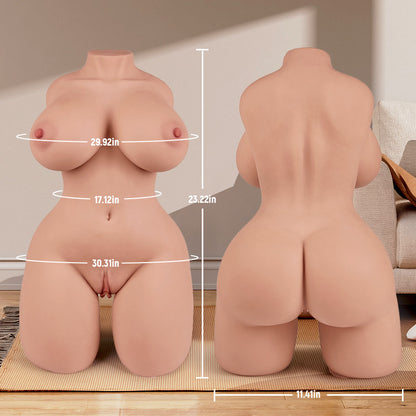 Bürosekretärin Jenni langbeinige Puppe Doppelkanal Hautfarbe 13kg