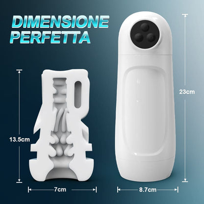 Skyline-10 Saugen 10 Vibrieren Männlicher Masturbator