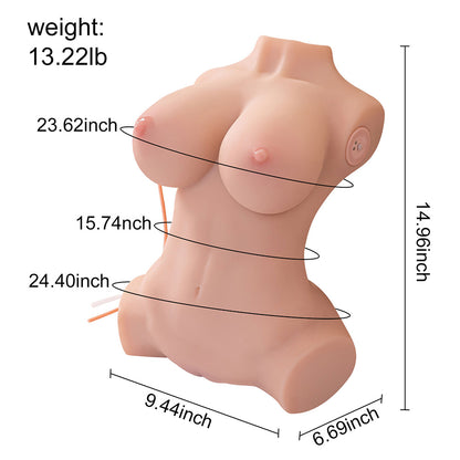 【NEU】Laura saugen und vibrieren Puppe 6.8KG