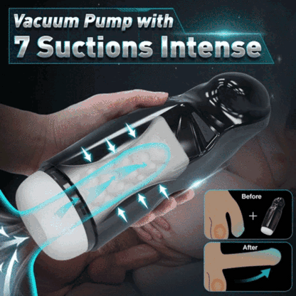 Cupsland - 7 Sucking 10 Vibrating Deep Throat Compression und Titjob Wrapping Masturbator