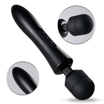 20 Frequenz 8 Hochfrequenz Vibrations AV Stick mit großem Kopf