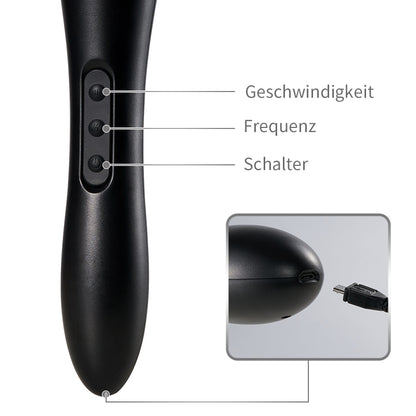 20 Frequenz 8 Hochfrequenz Vibrations AV Stick mit großem Kopf