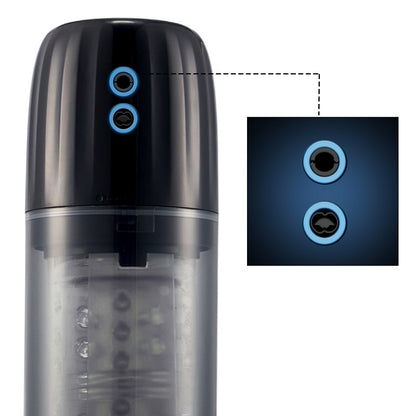 2 in 1 Cup Masturbator 7 Vibrations Modi Acmejoy